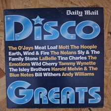 Disco Greats! – Daily Mail CD – Meat Loaf, The Nolans, The The & More – Promo