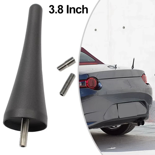Short stubby antenna mast - 3.8",