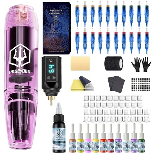 Poseidon tattoo gun kit - poseidon,