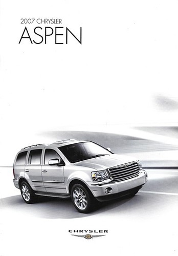 2007 chrysler aspen - aspen, sales