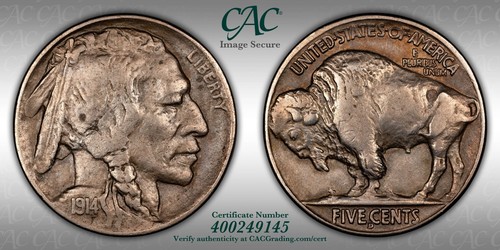 1914 buffalo nickel denver - buffalo,