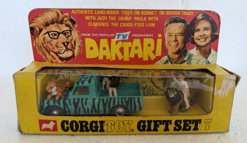 Corgi gift set daktari - gift,