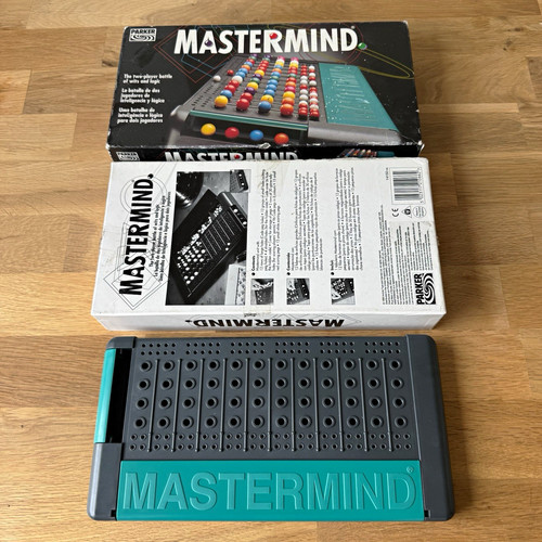 Vintage mastermind board game - vintage,