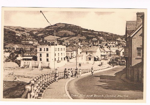 Combe martin postcard - martin,