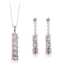  18K WHITE GOLD PLATED &