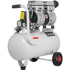 750W Silent Air Compressor Low Noise 25L Oil Free Dirty Tools