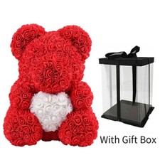 Rose Bear Flower Teddy Doll