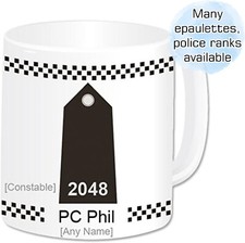Personalised Police Mug Name