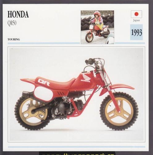 1993 honda qr50 - 1993,