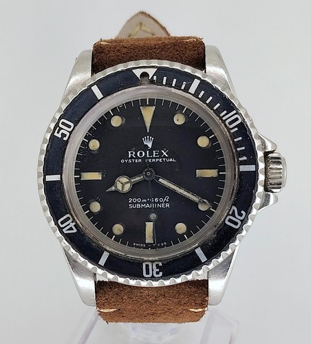1967 rolex submariner 5513 - submariner,