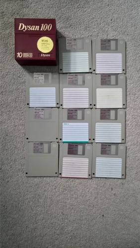 Dysan 100 floppy disk - dysan, 3.5"