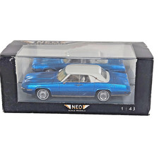 NEO FORD Thunderbird Landau 1969 1.43 Scale AMERICAN EXCELLENCE Boxed Blue Model
