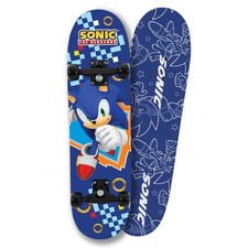 SONIC THE HEDGEHOG Skateboard Deck 79cm Boys Girls Kids Stunt Trick Board MoVe