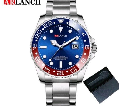 Mens stainless steel quartz - stainless,