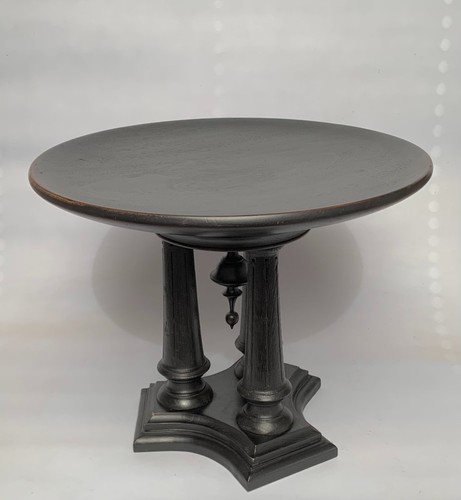 Superb gothic ebonised wood
