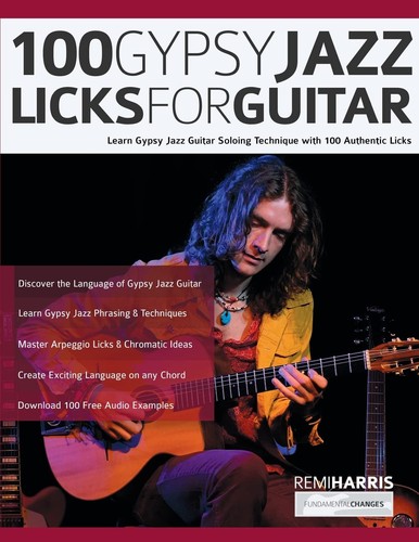 100 gypsy jazz guitar licks - jazz,