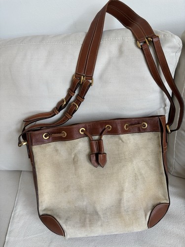Gucci vintage beige canvas - vintage,
