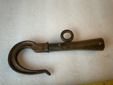 ANTIQUE YACHT BOAT HOOK RARE BRONZE DAVEY GRABIT MOTOR NARROW STEAM LAUNCH SKIFF