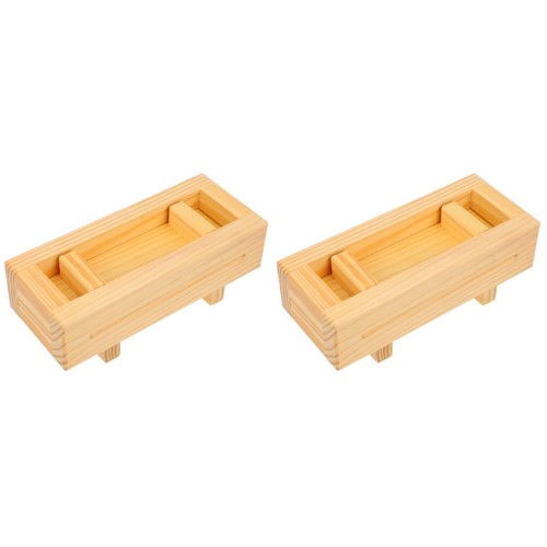2pcs wooden sushi mold set - 2pcs,