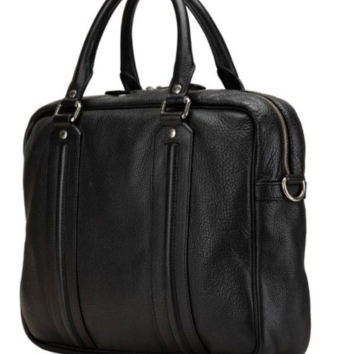 Gucci black leather laptop - leather,