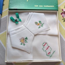 Vintage Boxed Irish Linen