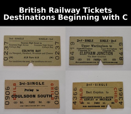 British railway ticket - railway,