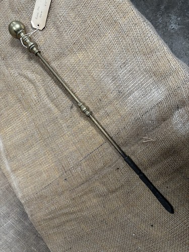 Brass fire poker - brass,