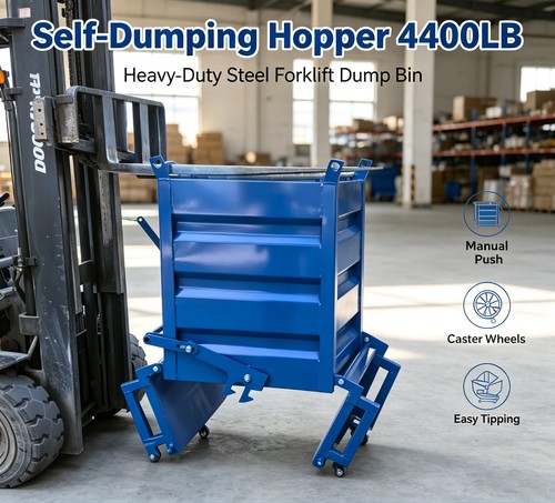 Self dumping hopper - hopper, 4400lb