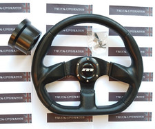 Land Rover Defender 90, 110,  Steering Wheel, Sports Flat Bottom, 48 Spline Boss