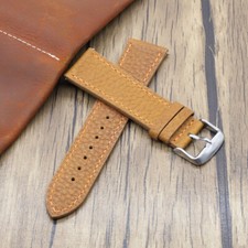 Mens Watch Strap Handmade Genuine Leather Vintage Wrist Band 18MM 20MM 22MM 24MM
