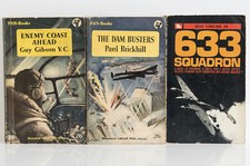 ENEMY COAST AHEAD, THE DAM BUSTERS, 633 SQUADRON -RAF WW2 air war bomber command