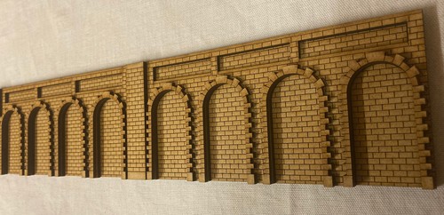 Retaining walls inc arches - walls,