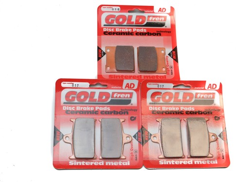 Brake pads front rear - front, &