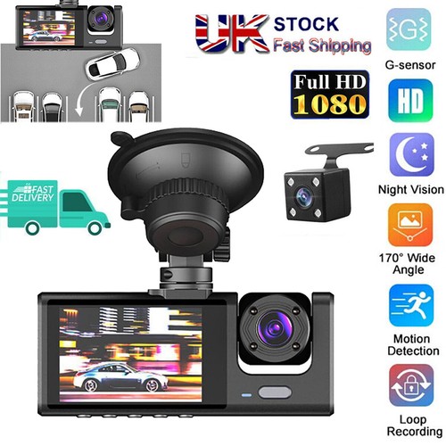 1080p dual lens car - lens,