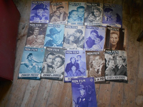 Vintage film magazines - vintage, 1952