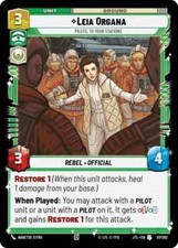 SWU 3x Leia Organa - Pilots, To Your Stations (97) [Jump to Lightspeed, Playset]