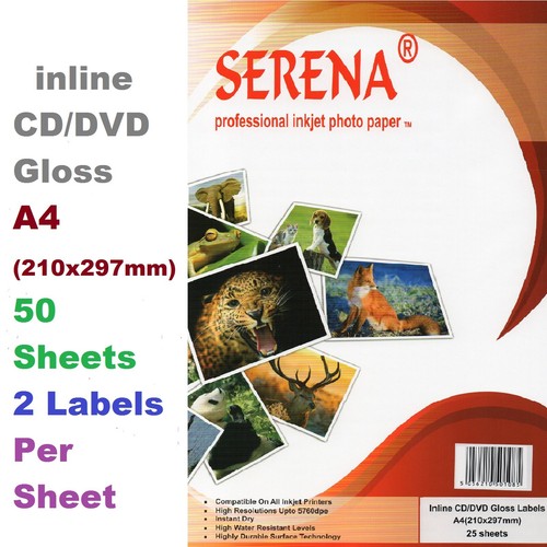 50x serena gloss inkjet photo - gloss,