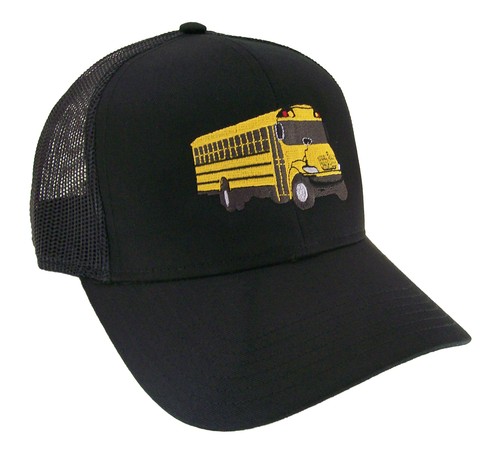 Yellow school bus - school, driver