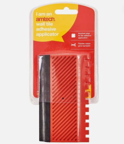 Wall tile adhesive applicator - wall,