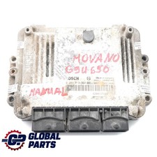 Vauxhall Movano A 2.5 CDTI G9U 650 Engine Module Unit ECU 8200635663 Manual