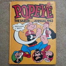 Popeye The Sailor Annual 1983
