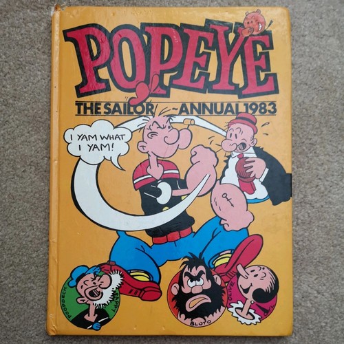 Popeye the sailor annual 1983 - sailor,