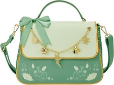Loungefly Disney Tinker Bell Holiday Crossbody Bag - WDTB3368 - New