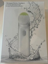Clinique Sonic System Purifying Cleansing Brush System NEW IN SEALED BOX.