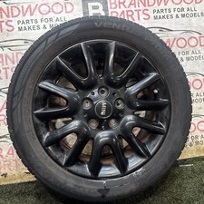 MINI F55 F56 F57 16" Black Victory Spoke 495 Alloy Wheel Rim 195/55/16 6855106
