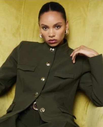 River island military blazer - river,