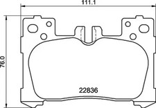 Brake pads P 83 181 BREMBO for