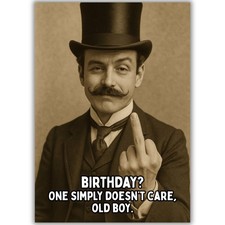 Funny Birthday Card for Him