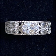 Womens Sterling Silver 925