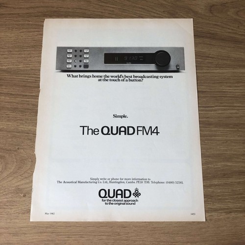 Gram104 magazine advert 11x8 - magazine,